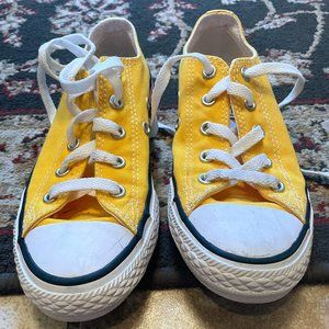 Big Kids Yellow Converse